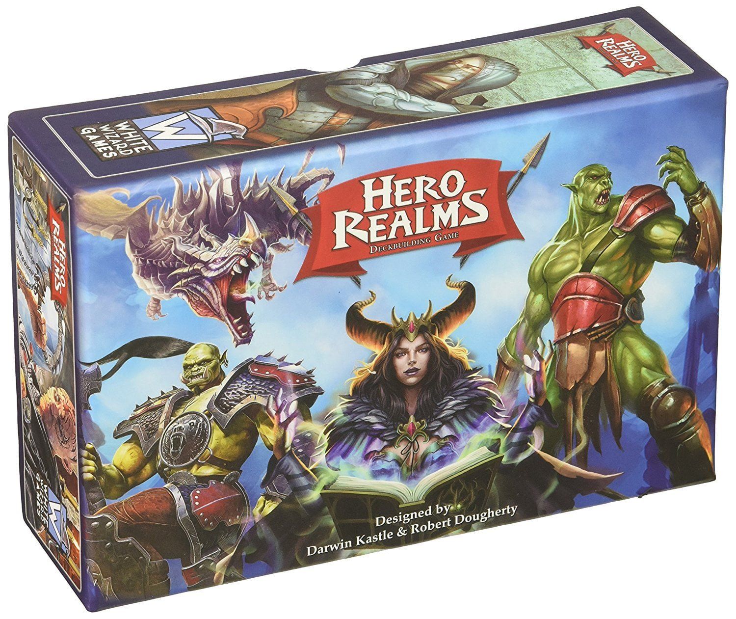 White Wizard Games WWG500 Hero Realms Deckbuilding Game