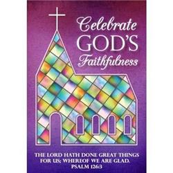 Concordia Wholesale 086640 Celebrate God Bulletin&#44; Pack of 100