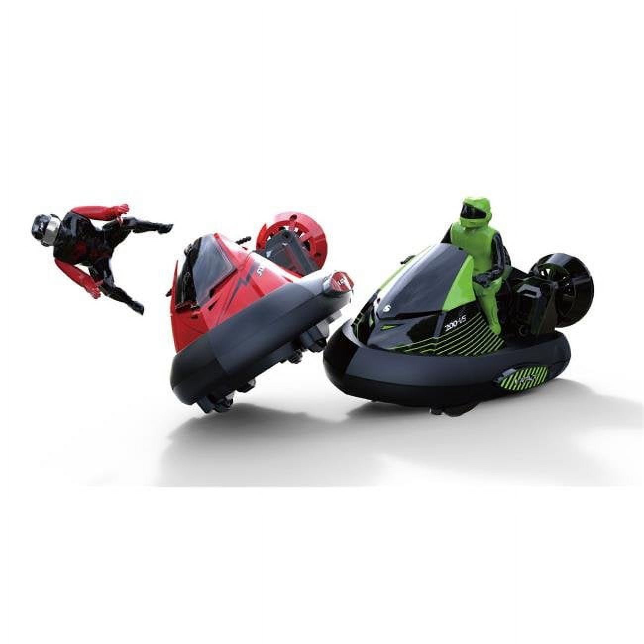 AZImport HV01 Remote Control Bumper Cars with Crash Sound Effects & Ejecting Drivers - Set of 2