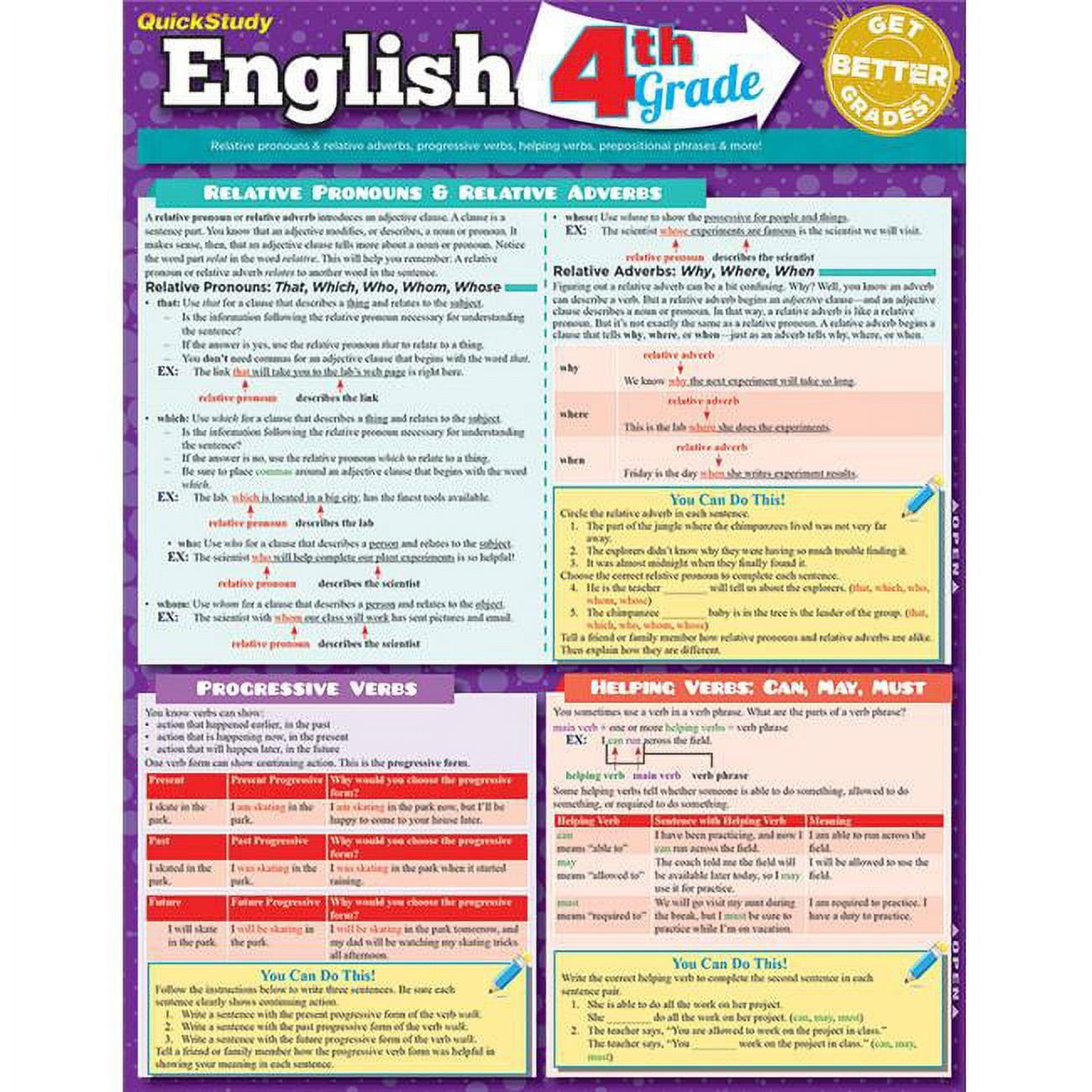 Barcharts Publishing 9781423224976 English 4th Grade
