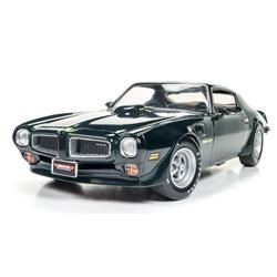 American Muscle AME1109 1973 Pontiac Firebird Trans-Am in Brewster Green Mcan Car Toys&#44; 14 Years Above