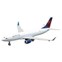 Friction Toys BP201 Delta Push & Go Airplane