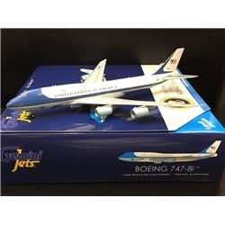 Gemini Military 1-400 GJ1666 1-400 Air Force One Boeing B747-8I 38000 Model Airplane