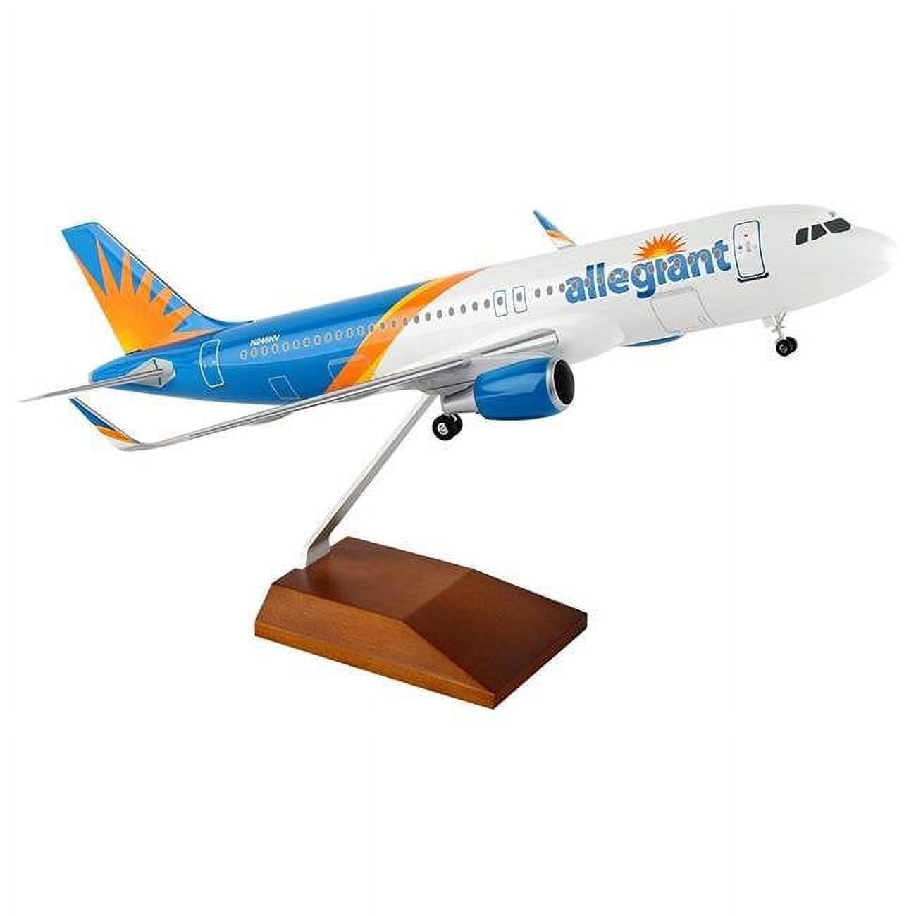 Skymarks Supreme SKR8329 Allegiant Air Airbus A320 Desk Display 1-100 Model Airplane