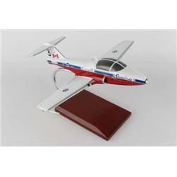 Snowbirds HCT114T 12 in. Canadair CT-114 Jet Wood Model Aircraft