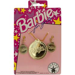 barbie necklace set