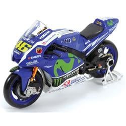 Maisto 34590VR Yamaha YZR-M1 No.46 2016 Moto GP Valentino Rossi 1 by 18 Model Motorcycle