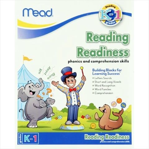 Mead (Dated Office Supplies) 48086 Reading Readiness Workbook