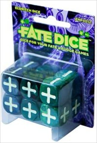 Evil Hat Productions 9012 Fate Dice - Eldritch Dice