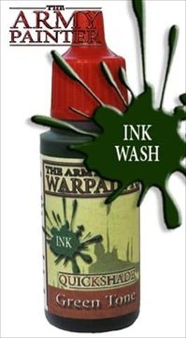 Army Painter WP1137 Warpaints - Green Tone Ink&#44; 18 ml
