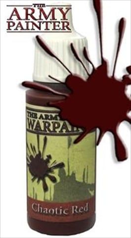 Army Painter WP1142 Warpaints - Chaotic Red&#44; 18 ml