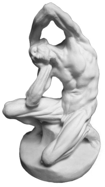 Torino GES-143 Plaster Cast - Rodin Sculpture