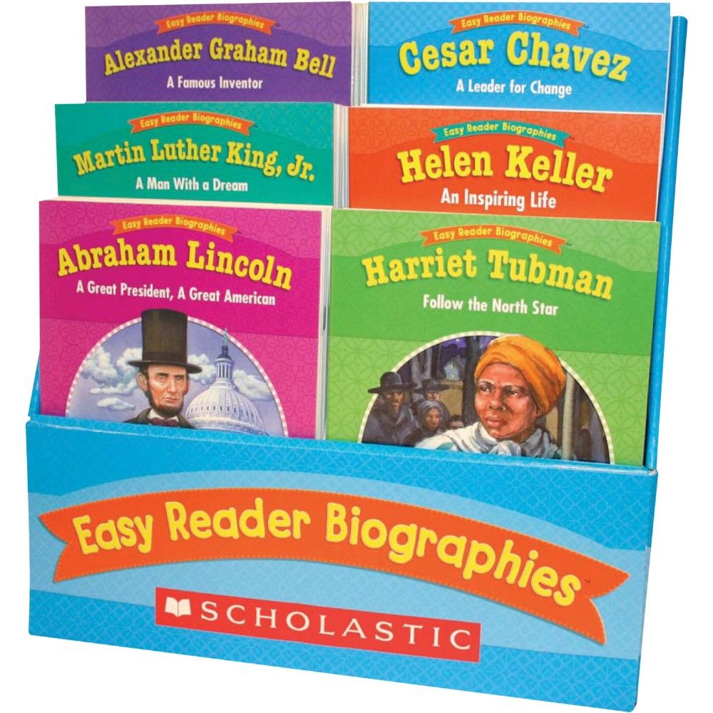 Scholastic 091841 Easy Reader Biographies