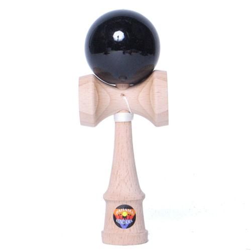 Bahama Kendama BKBMN-BK Solid Color Kendama&#44; Black