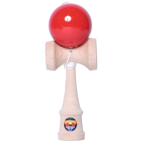 Bahama Kendama BKBMN-RD Solid Color Kendama&#44; Red
