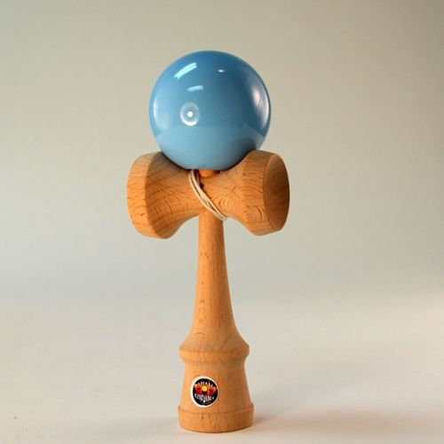 Bahama Kendama BKBMN-LBL Solid Color Kendama&#44; Light Blue