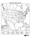 Hubbard Scientific Weather Map And Climagraph Chart With Weather Map Notepad