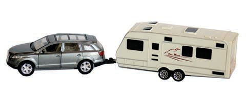 Prime Prodct 270026 Suv & Trailer Action Toy