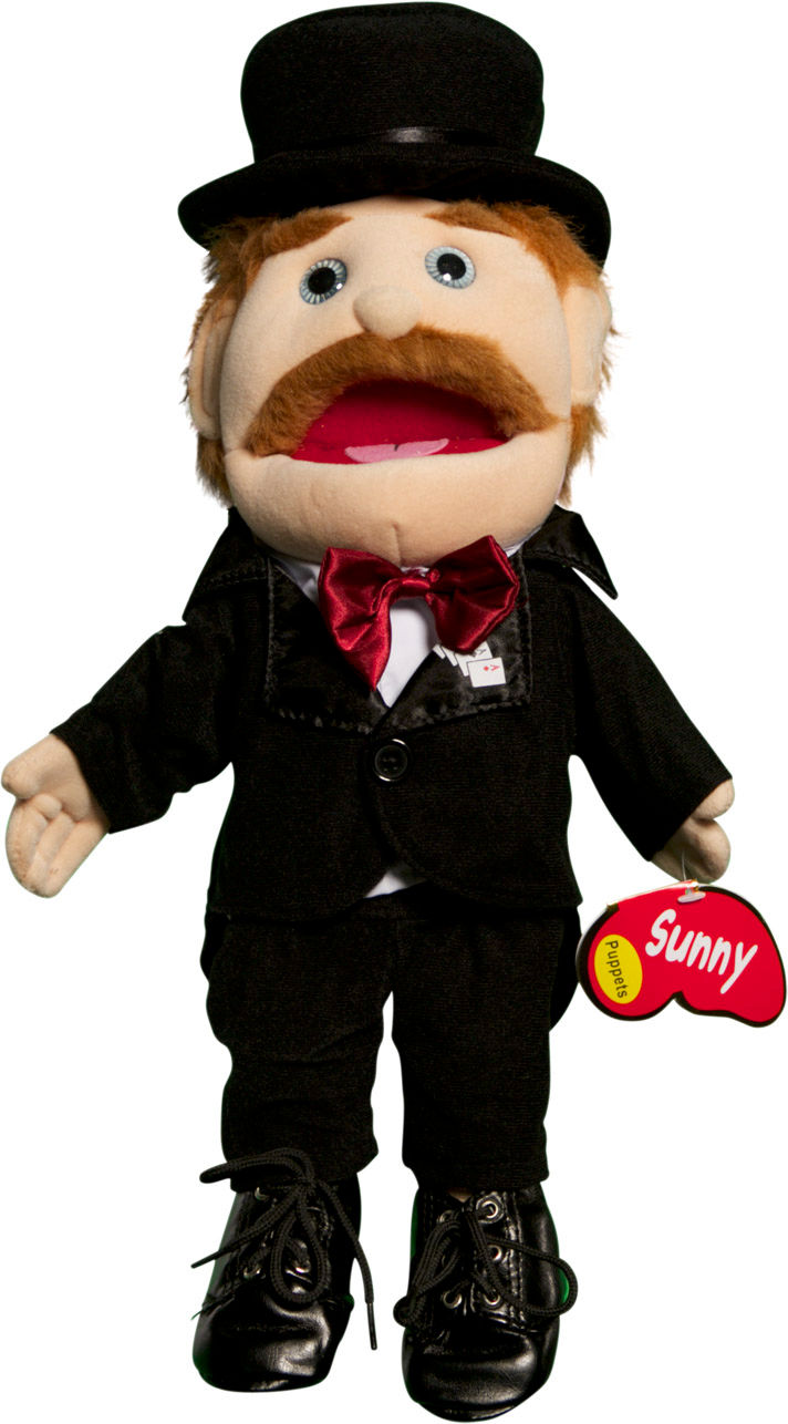 Sunny Toys GL1307 14 In. Dad Magician&#44; Glove Puppet