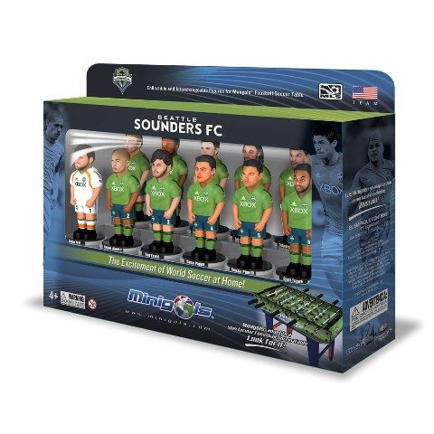 Minigols 8437010675553 3.4 In. Tall Figure Seattle Sounders - Pack 11