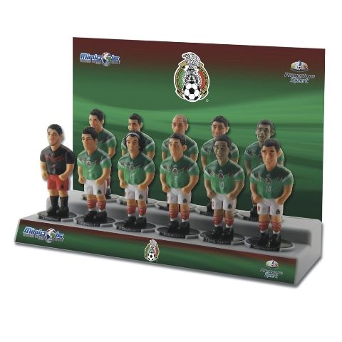 Minigols 8437010675508 3.4 In. Tall Figure Mexico National Team - Pack 11