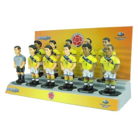 Minigols 8437010675614 3.4 In. Tall Figure Colombia National Team - Pack 11