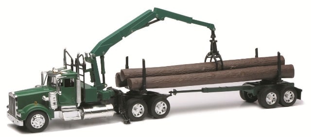 log hauler toy truck