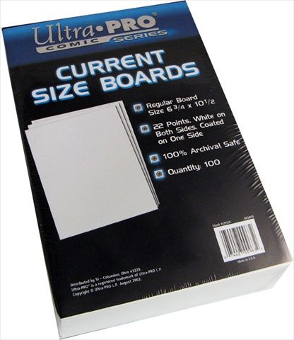 Robert Staffen Associates 7 x 10.5 Silver Size Boards&#44; 100 pack