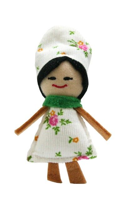 PocketPeople 425 Half Pint Meagan Doll&#44; Set of 12