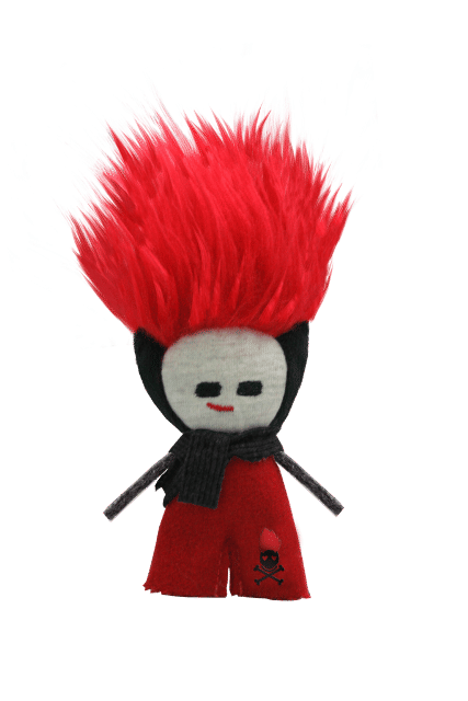 PocketPeople 449 PocketPunk Sid Doll&#44; Set of 6