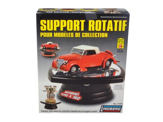 Rotary Display Stand for 1/32 1/64 & 1/43 Scale Models by Lindberg 14105 