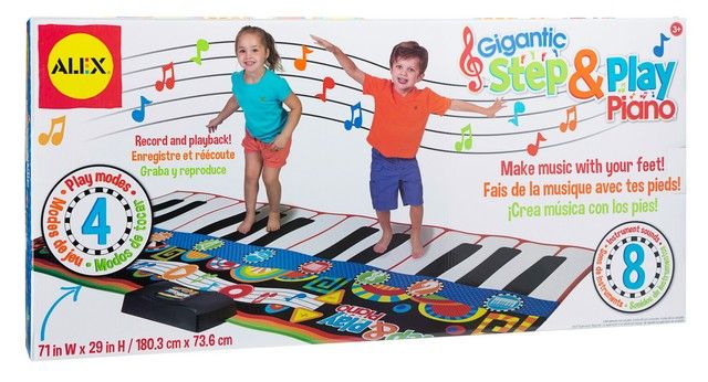 Alex Brands 0A715P Gigantic Step & Play Piano