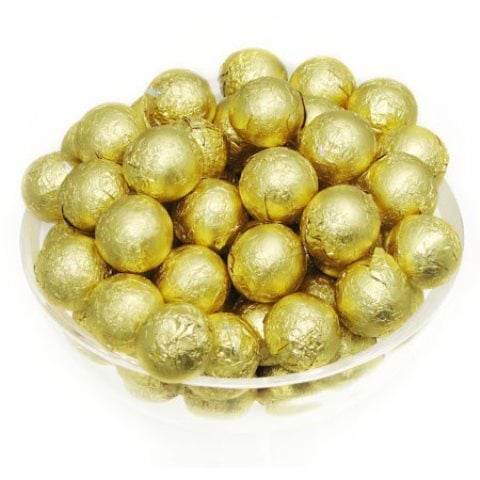 Foilman CONF 4 x 4 Gold Candy Bar Confectionery Wrapper&#44; Gold - Pack of 100