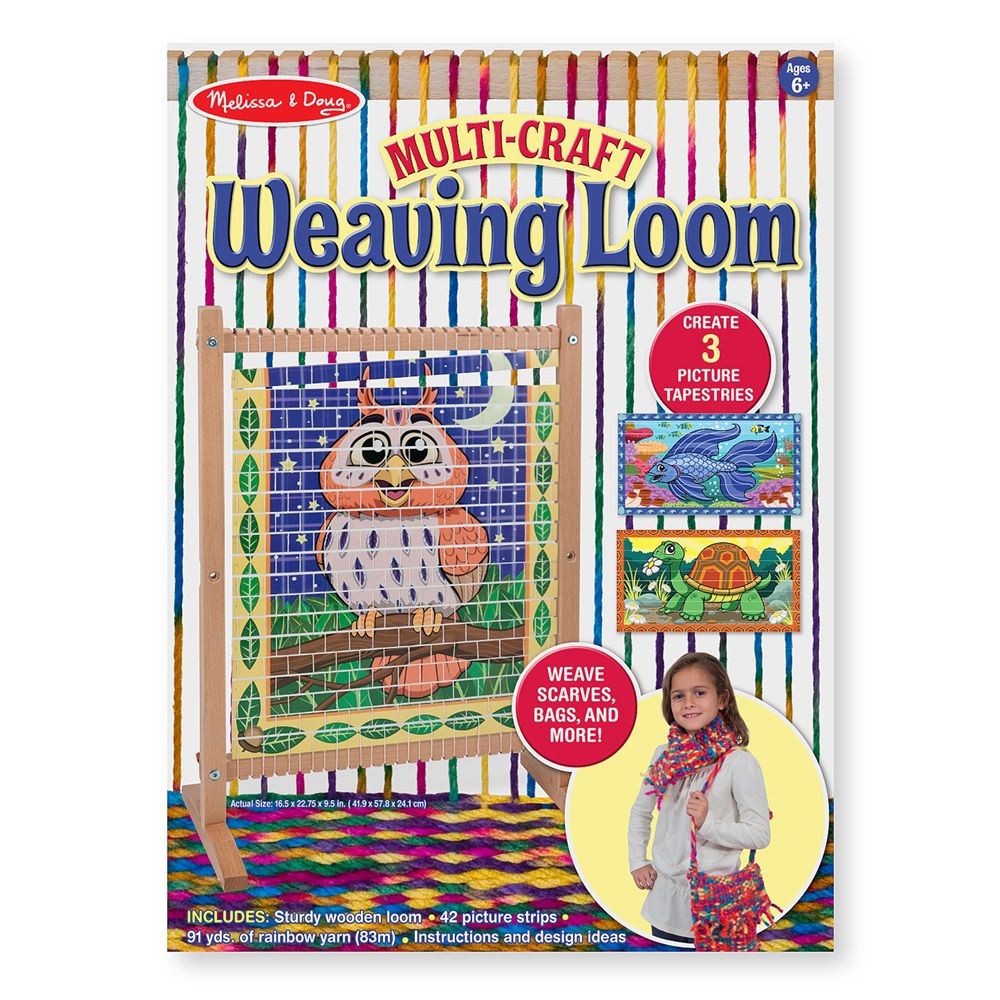melissa and doug weaving loom