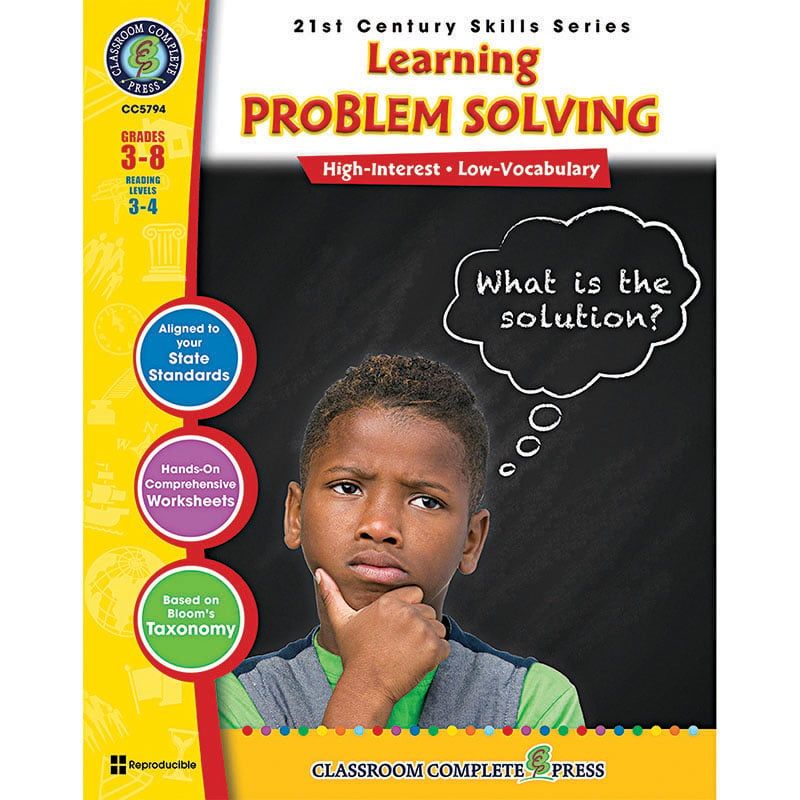 Classroom Complete Press CCP5794 Learning Problem Solving Book