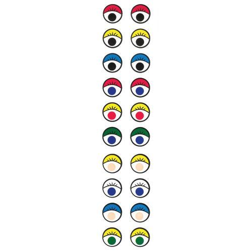Center Enterprises CE-6932 Ready 2 Learn Stickers Colored Eyes Creative