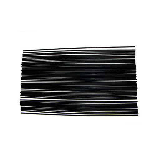 Racers Edge RCE1001TB 12 in. Antenna Tubes&#44; Black - 50 Piece