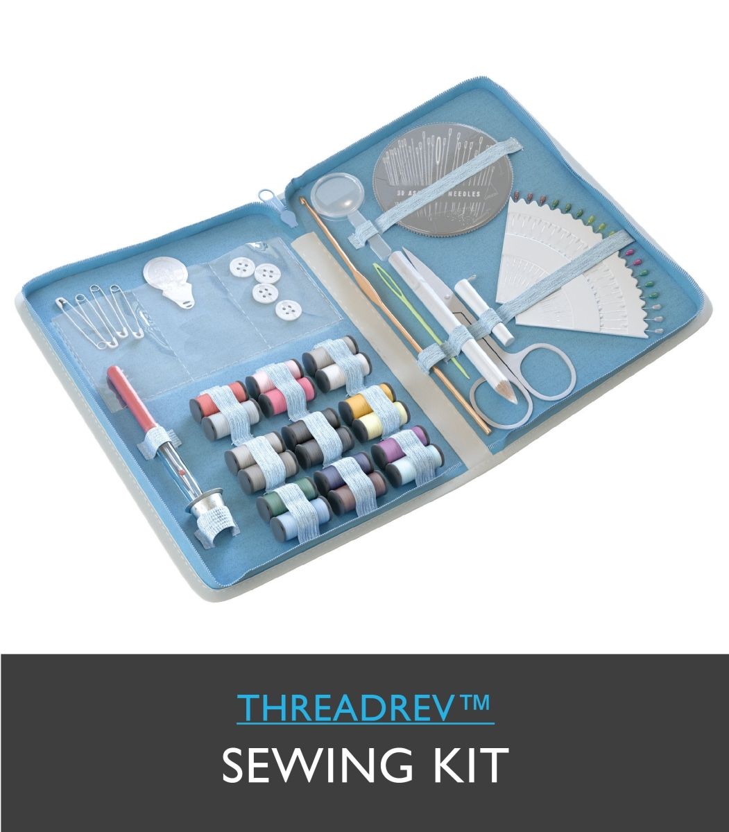 Home Revolution 837417 Threadrev Sewing Kit - 80 Piece