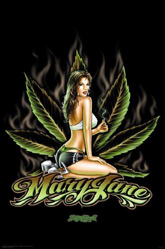 Hot Stuff 2542-08x10-AL 8 x 10 in. Mary Jane Poster Print