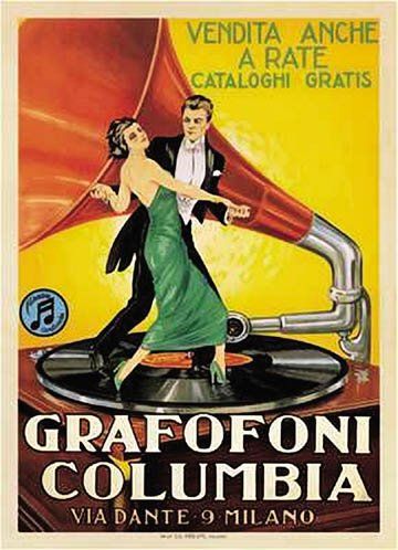 Hot Stuff 2093-08x10-VA 8 x 10 in. Grafofoni Columbia Vintage Ad Poster Print