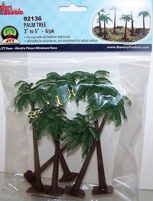 Heartland Hobby Wholesale JTT92136 3-5 in. Palm - Pack of 6