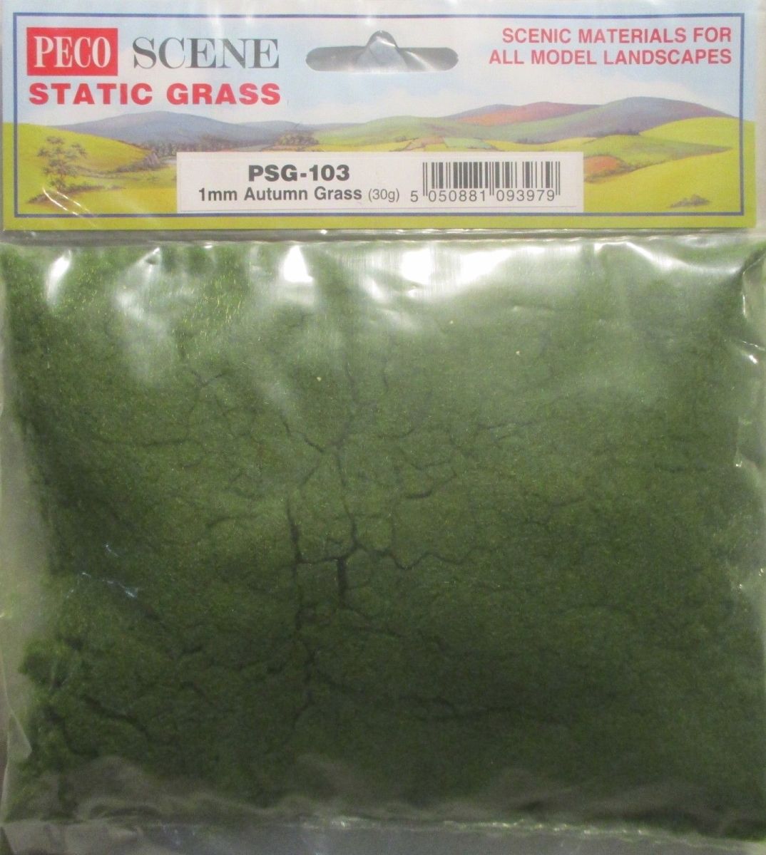 Peco Scene PCOPSG-103 1 mm 30 g Autumn Static Grass