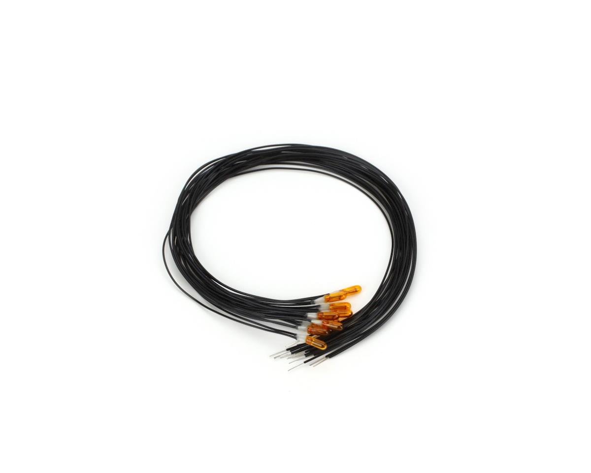 Miniatronics MNT18Y1210 2.4 mm 12V Micro Mini-Lamp&#44; Yellow - 10 Pieces