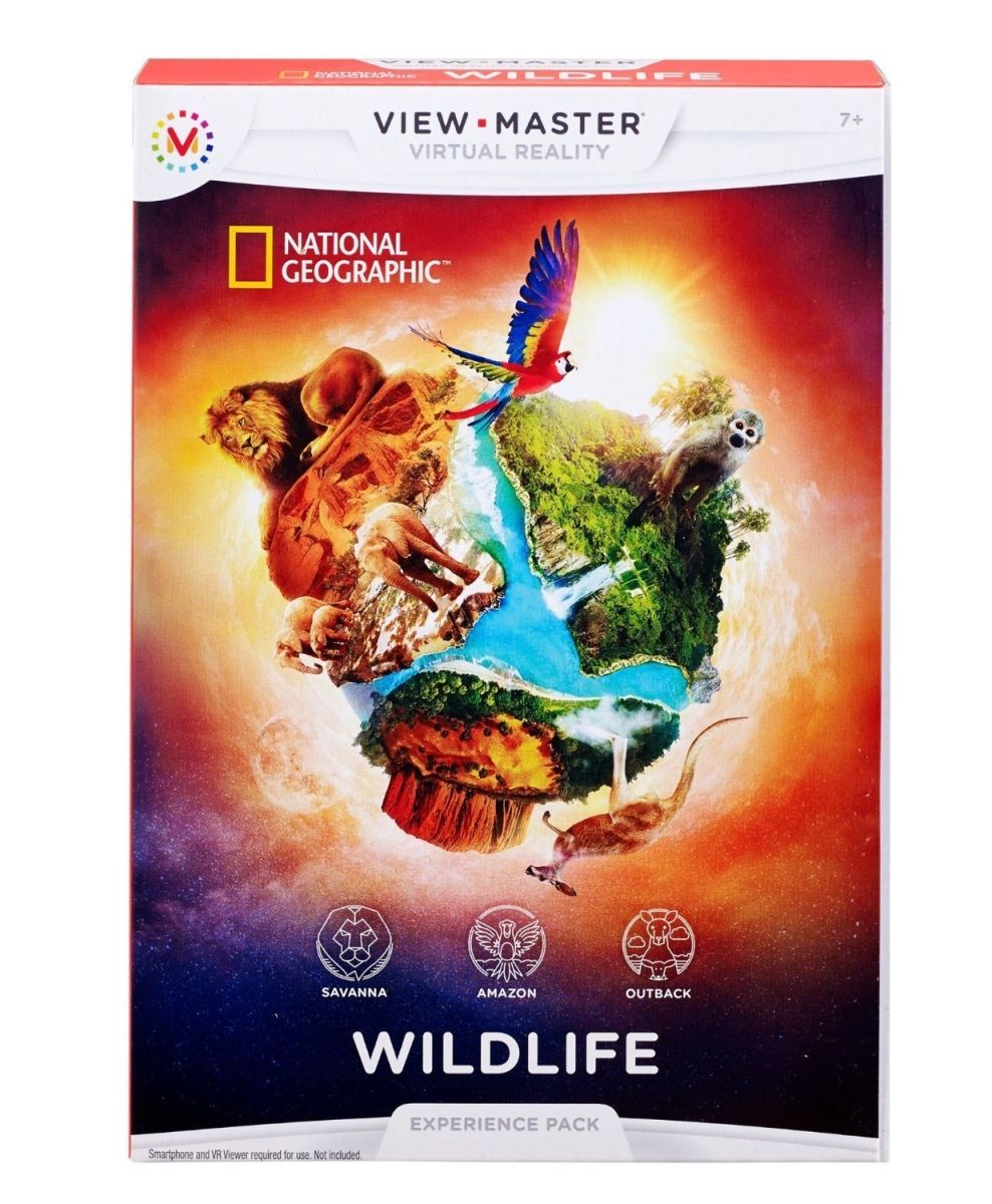 Mattel DLL71 View-Master Experience Pack National Geographic&#44; Wildlife