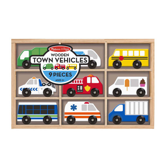 melissa and doug town vehicles