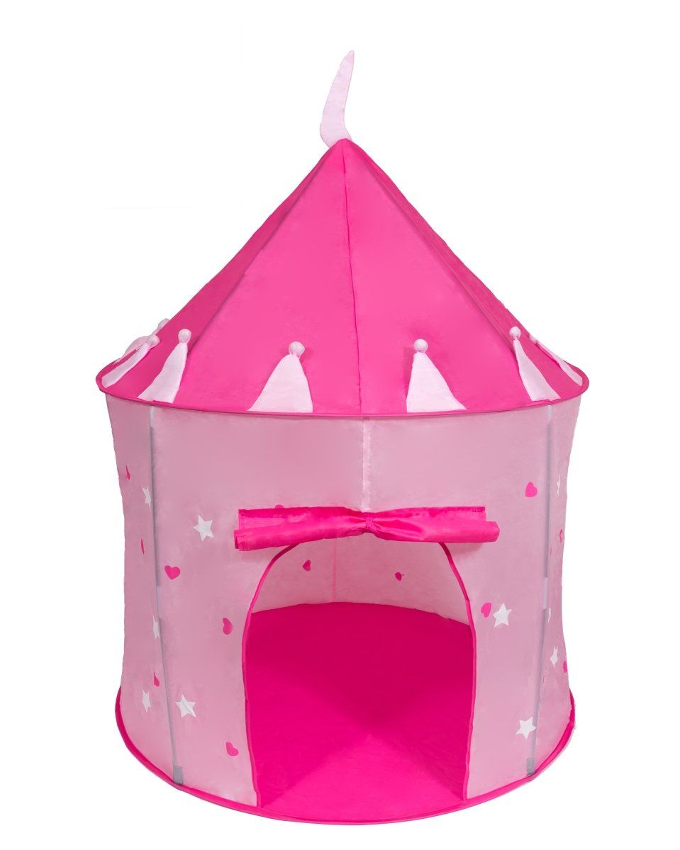 Cinderella CUSA033 Girls Pink Princess Play Castle Pop Up Tent