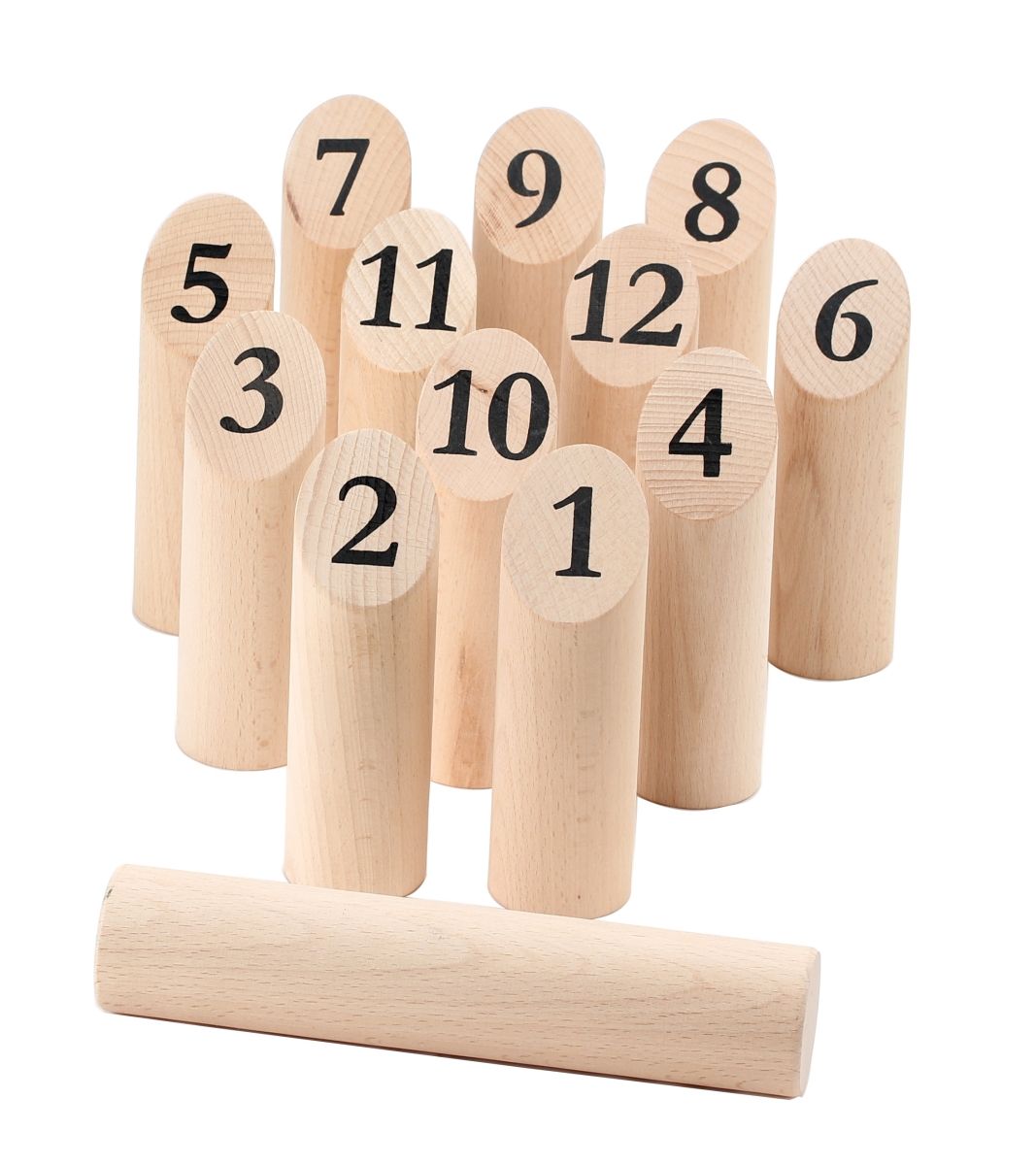 Omni Wooden Toys 966051 Swedish Bowling Game