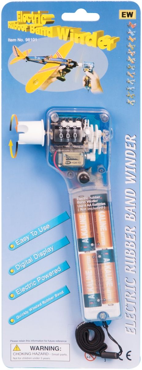 Be Amazing Toys 98102 Rubberband Winder Battery