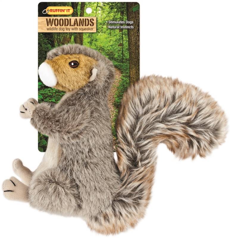 Rhode Island Textile 4767620 Squirrel Plush Toy&#44; Large