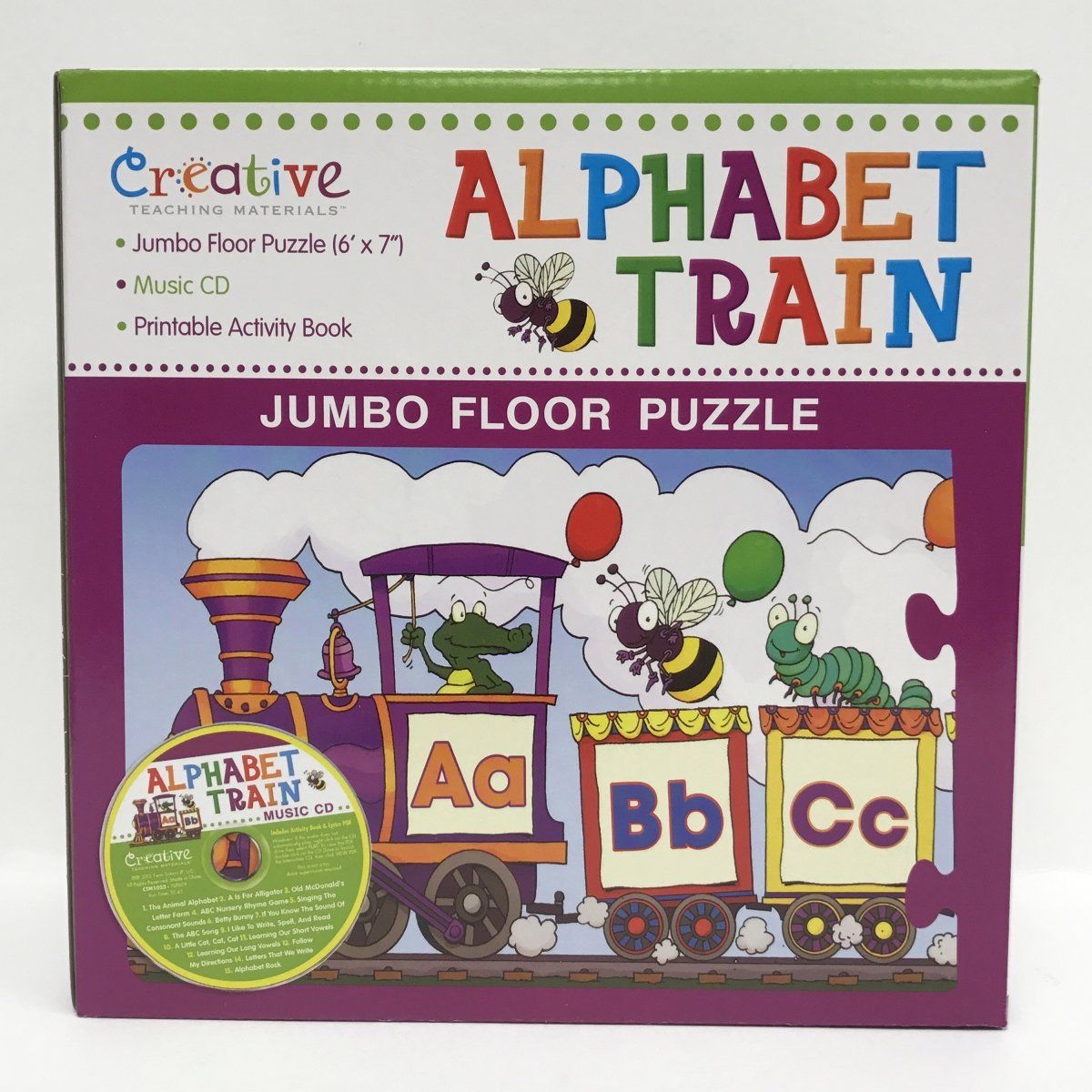 alphabet train floor puzzle
